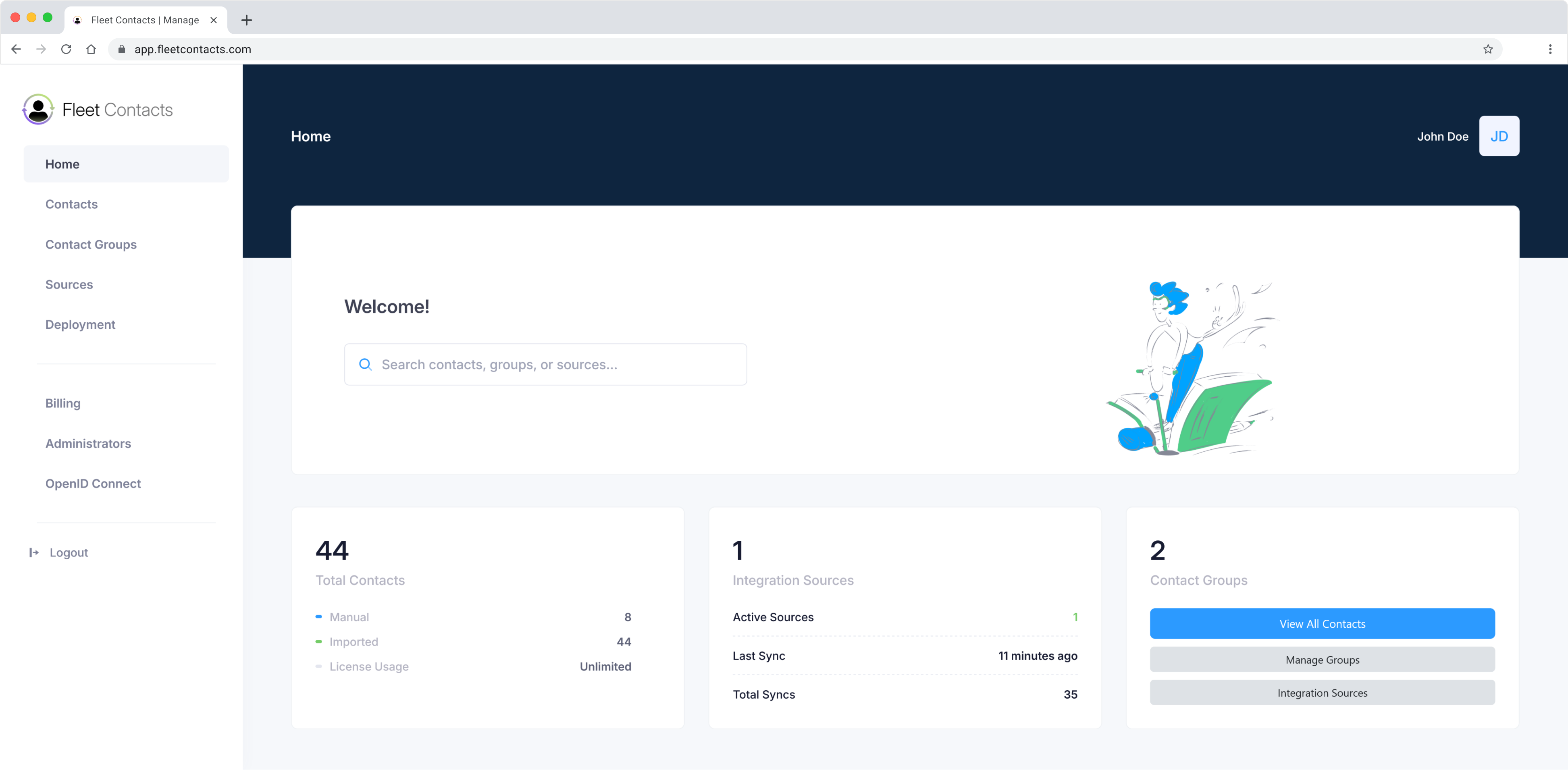 NextSaaS mobile device management software
